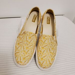 KEDS Double Decker Floral Slipon Sneaker Shoes Size 10, Preppy, comfy, c…